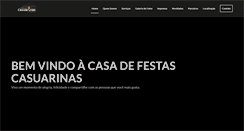 Desktop Screenshot of casuarinas.com.br